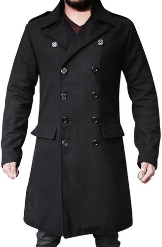 Men vintage black - vintage, coat