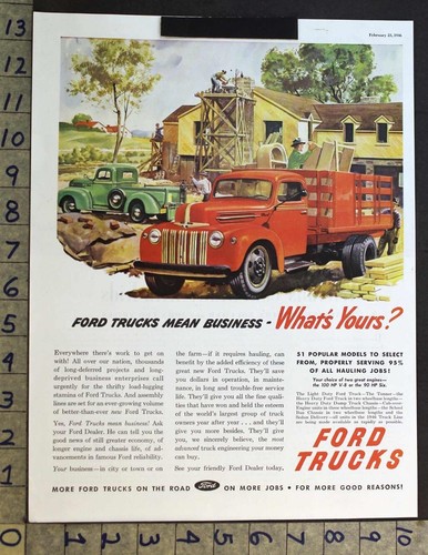 1946 ford pick truck stake - 1946,