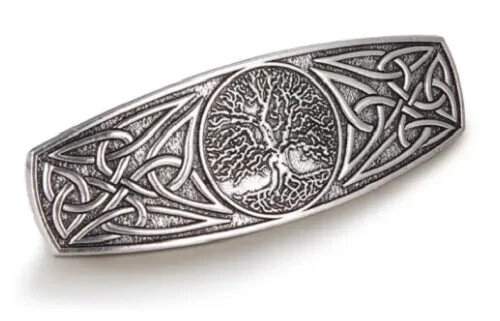 Celtic hair clip antique - clip,