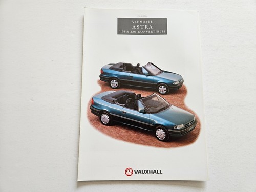 Vauxhall astra convertible - vauxhall,