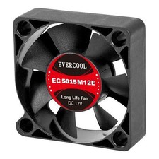 Evercool 50mm 5cm 50 x 50 x 15mm 3 Pin 12 Volt PC case Fan (H) EC5015H12