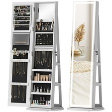 Homcom jewellery cabinet full - jewellery,
