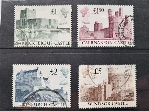 Stamps qe2 qe11 castle - stamps,