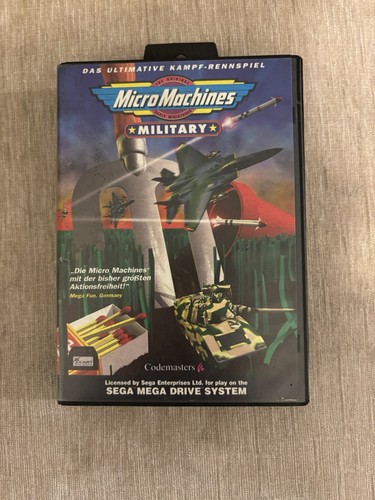 Micro machines military sega - micro,