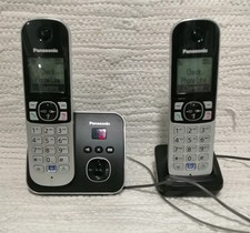 PANASONIC  KX-TG6821E .  TWIN CORDLESS PHONES, ANSWER MACHINE.