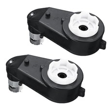 2X 12V 40000RPM Kids For Ride On Car Toy Parts Electric Motor Gear Box RS550 UK