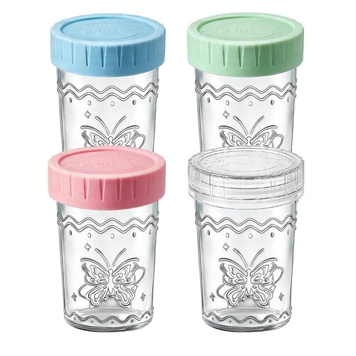 Pack 20oz glass jars - jars, with