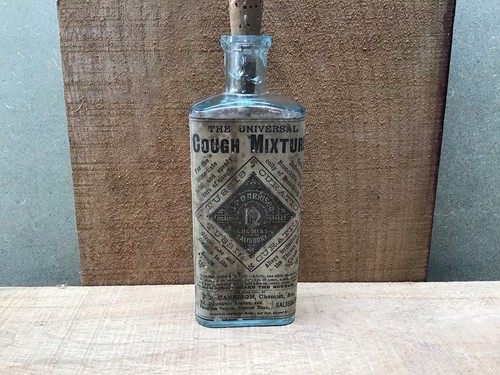 Vintage medicine bottle - vintage,