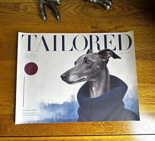 Whippet greyhound tailored - whippet,