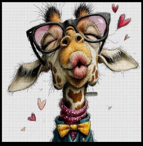 Giraffe glasses precision - in,