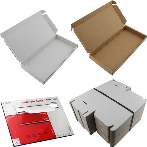 White brown size box - white,