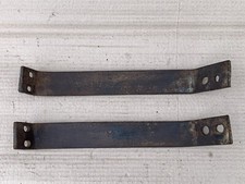 MGB ROADSTER  GT FRONT RUBBER BUMPER SPRING BARS, SUPPORT BRACKETS, LH & RH SIDE