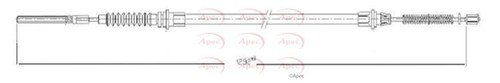 Apec parking brake - parking, cable