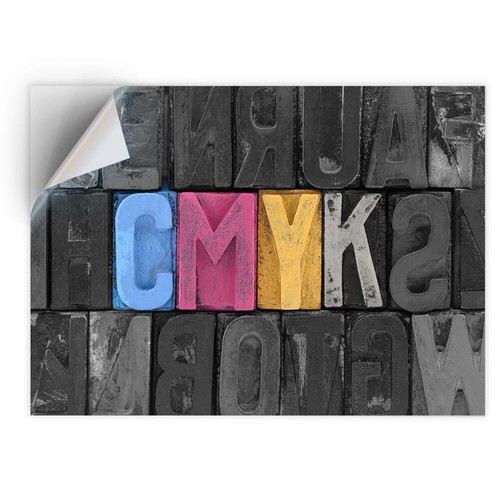 Vinyl sticker cmyk - 1, a4