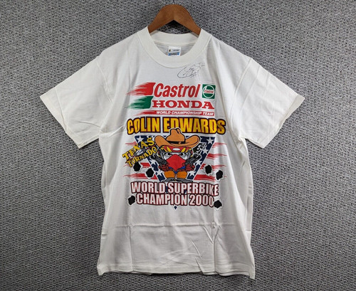 Colin edwards signed world - colin,