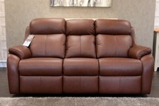 G Plan KINGSBURY MISTRAL – Large *P-GRADE LEATHER* Leather 3 Seat Sofa
