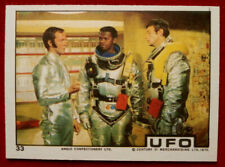 UFO - Card #33 - De-Briefing Interceptor Pilots - Mint Condition - Anglo 1970