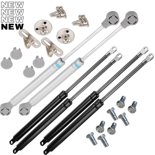 Hydraulic gas strut - gas, spring