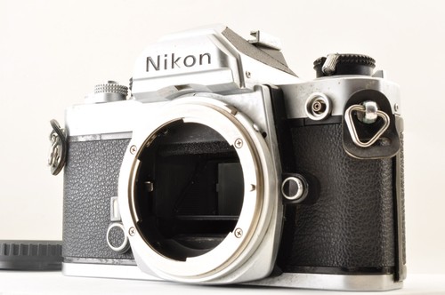 Nikon silver 35mm slr film - nikon, fm