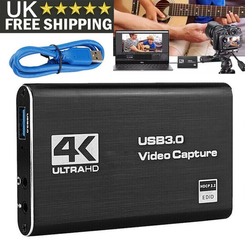 Audio video capture - 4k,