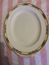 Large Vintage Meat Platter Wh Grindley England  Ivory Pattern
