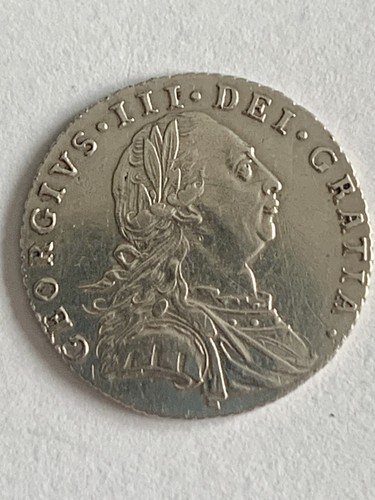 1787 george iii - george, sixpence