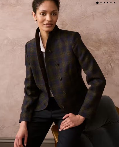 Brora nwt brown navy wool - nwt,