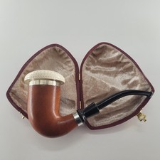 Calabash mahogany pipe - calabash,