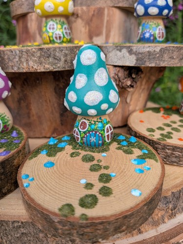 Mushroom fairy house - house, with
