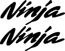 #153 (2) 8" Kawasaki Ninja