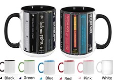Depeche Mode Albums Cassette Collection Retro Coffee Tea Accent Mug, Gift Cup