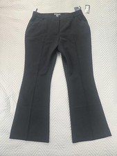 Black Bootcut Trousers UK 16