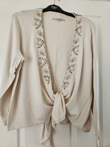 Chesca cotton cardigan jacket