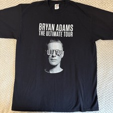 Bryan Adams T-Shirt Size