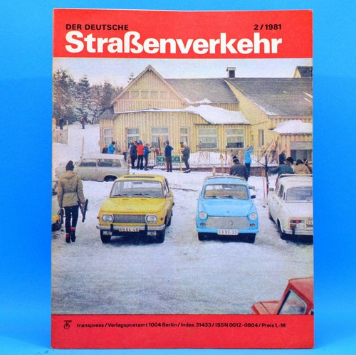 German road traffic 1981 - road, 2/1981