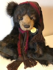 Charlie Bears?Adorable HOGMANAY? Needs New Home & BIG BEAR ?