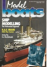 MODEL BOATS MAGAZINE MARCH 1988