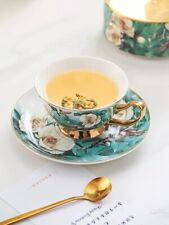 Bone China Vintage blue Floral