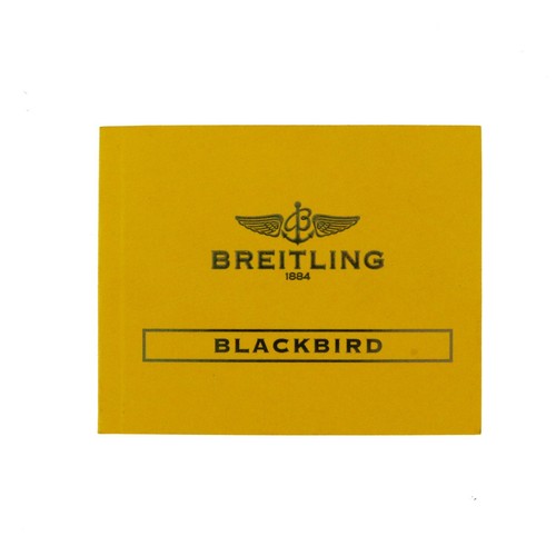 Breitling blackbird wristwatch - breitling,