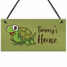 Funny Tortoise Sign For Home