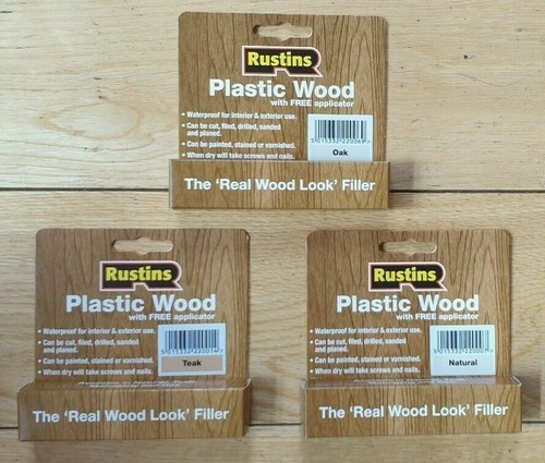 Rustins plastic wood filler - wood,