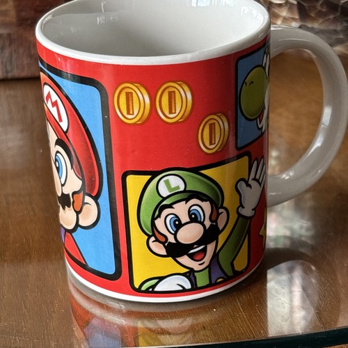 Super mario mug - super,
