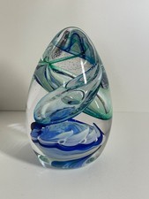 Caithness Glass large egg