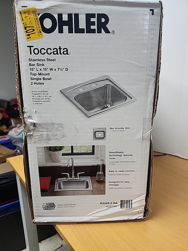 Kohler toccata stainless steel - stainless,