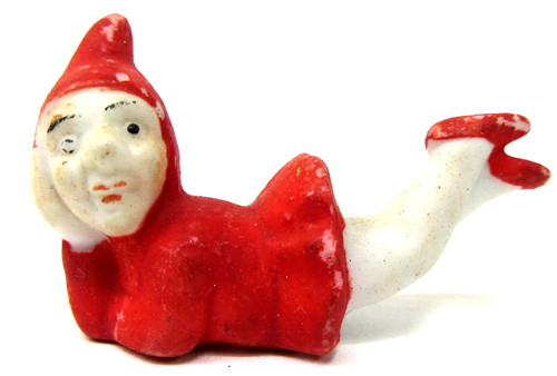 Early vintage elf birthday - early,