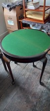Folding Card Table with Cloth Top No Rips.