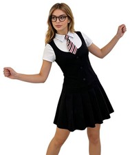 Womens Black and White School