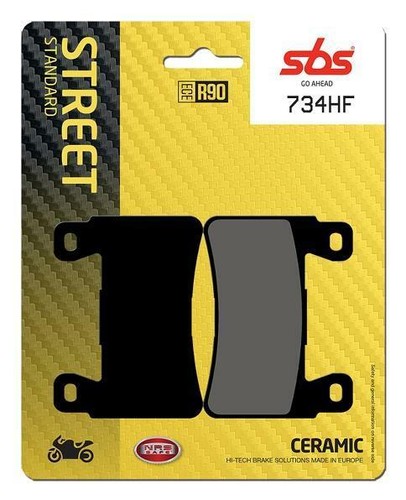 Sbs 734hf ceramic front brake - ceramic,