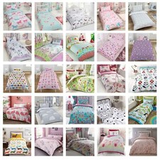 KIDS GIRLS SINGLE DUVET COVER