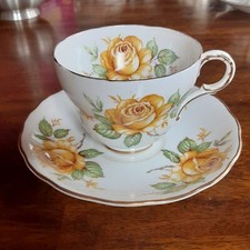 Melba Bone China Yellow Roses